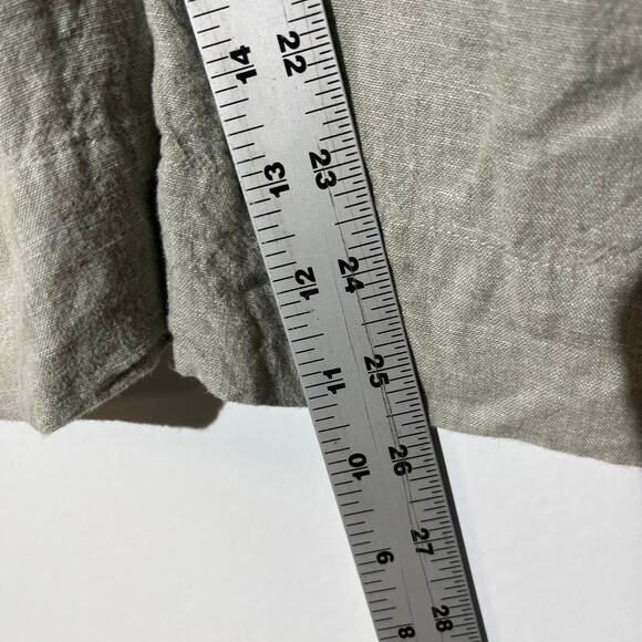 Jones’s New York Wide Leg Linen Cream Casual Comfy Pants Women’s Size Large - Picture 6 of 8